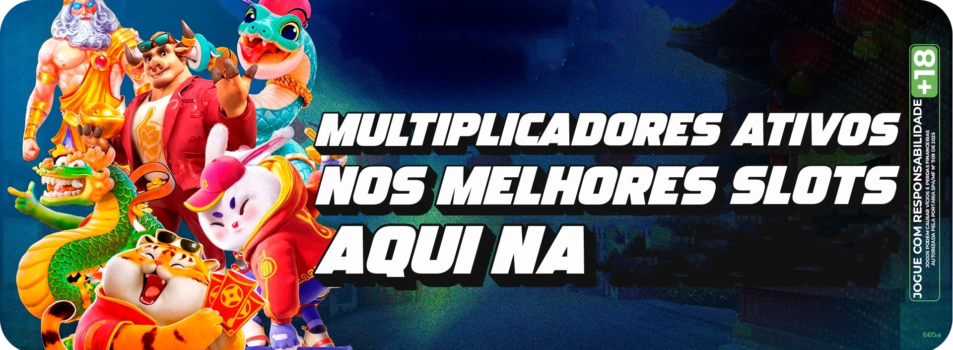 Imagem promocional da plataforma 665a